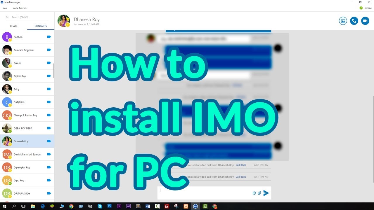 imo for laptop windows 7 free download 64 bit